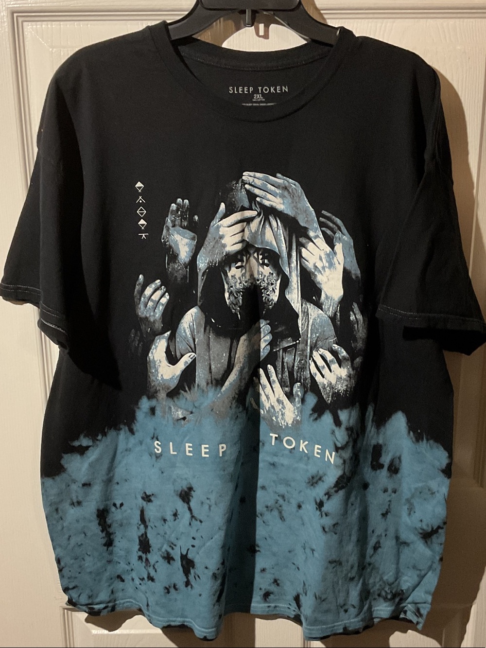 Sleep Token Men’s Black & Blue Graphic Short Sleeve Tee